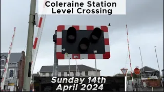 Coleraine Station Level Crossing (14/04/2024)