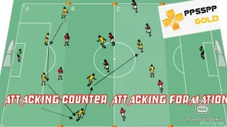 BEST PES COUNTER_ATTACKING FORMATION AND Tactics FOR Pes23|Pes24 PPSSPP