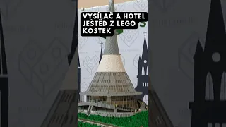 Vysílač a hotel Ještěd z LEGO kostek 📡 #CzechRepuBrick