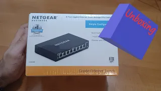 Netgear Gigabit Switch GS308E Managed Unboxing