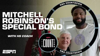 Mitchell Robinson's special bond with high school basketball coach Butch Stockton | NBA Countdown