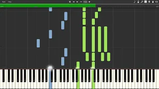 Nier Automata Piano Collections: Weight Of The World Synthesia Piano Tutorial