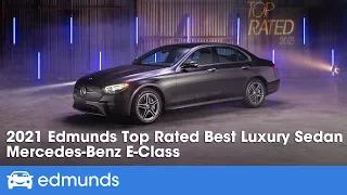 2021 Mercedes-Benz E-Class: Top Rated Luxury Sedan | Edmunds Top Rated Awards 2021