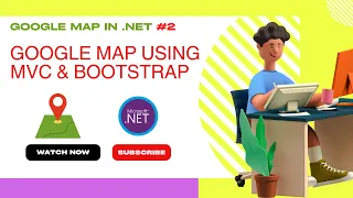 Google Maps API using .NET and Bootstrap | Fix Google Maps not loading issue | @CodingKnowledge