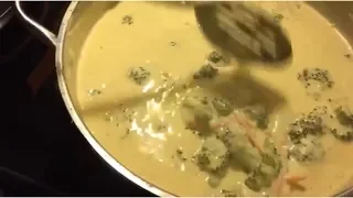 How to make Broccoli Cheddar soup