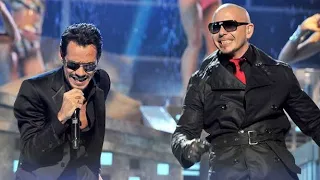 pitbull Grammy awards rain over me