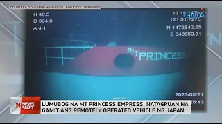 Lumubog na MT Princess Empress, natagpuan na gamit ang remotely operated... | 24 Oras News Alert