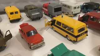 Обзор коллекции масштабных моделей СССР 1/43. Саратов. Арек. Collection of Russian cars Made In USSR