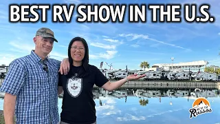 What It's Like to Attend the Best RV Show in America | Tampa RV Show VLOG