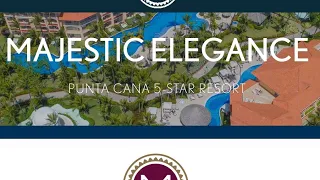 Hotel Majestic Elegance Punta Cana, in Playa Bávaro, is an incredible 5-star, all-inclusive resort 