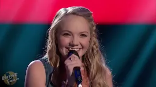 Seaosn 4 Danielle Bradbery "Mean" Full Blind Audition