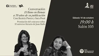 JUAN RULFO. Conversación El llano en llamas a 70 años de su publicación.