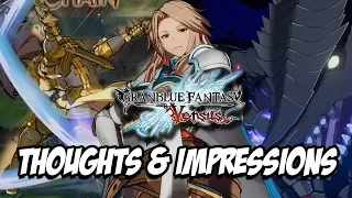 THIS GAME HAS POTENTIAL • Granblue Fantasy Versus | BETA Impressions/Thoughts