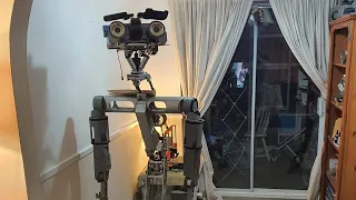 Building a Johnny 5 Replica. 2. He's now standing and tour