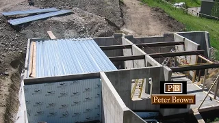 Garage Over a Full Basement Design in Bozeman, MT