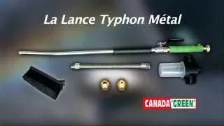 Canada Green Magic Hose et Lance Typhon Metal