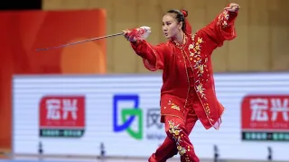 [2019] Ju Wenxin - Taijijian - 1st Place - 15th WWC @ Shanghai Wushu Worlds