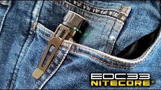 Карманный Фонарь на каждый день Nitecore EDC33@CorcoranALEDC Flashlight