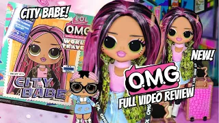 NEW LOL SURPRISE OMG CITY BABE FULL VIDEO UNBOXING/ WORLD TRAVEL LINE/ Review