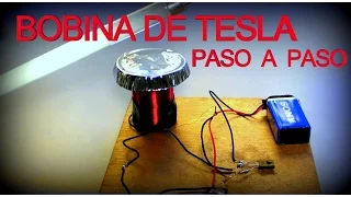 BOBINA DE TESLA  (Como hacer una Bobina de Tesla)