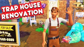 Renovating A Gross Trap House 🤢 House Flipper in The Sims 4