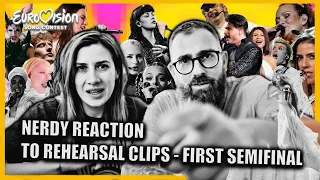 We react to Semifinal 1 teaser clips and we go really deep! | NON-MEMBERS