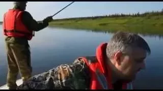 Рыбалка в Воркутинском районе. Fishing on the Vorkuta region