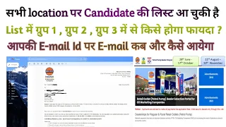 List of Applicant | Notification on Email Id | Petrol Pump Dealer Chayan 2023