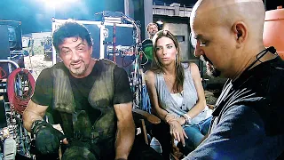 THE EXPENDABLES Behind The Scenes #10 (2010) Sylvester Stallone