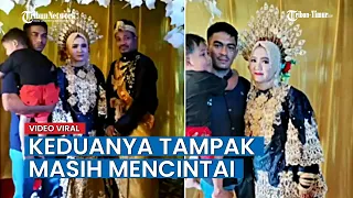 Viral Pria Gendong Anak Datang ke Pernikahan Mantan Istrinya Buat Netizen Terharu
