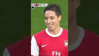 Samir Nasri Long-Range Free Kick