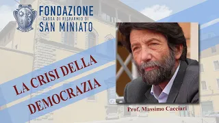 La Crisi della Democrazia - Conferenza del Prof. Massimo Cacciari