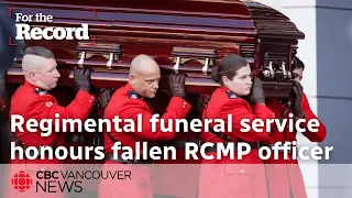 IN PICTURES: Regimental funeral service honours fallen RCMP officer