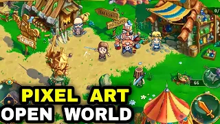 Top 13 Open World RPG PIXEL ART games android & iOS Action Pixel Art games Turn based pixel art