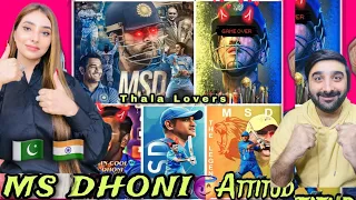 Pak reacts on Ms Dhoni Attitude Reaction 😎| Captain Cool ft.Mahi Bhai Attitude Reels 🇵🇰🇮🇳