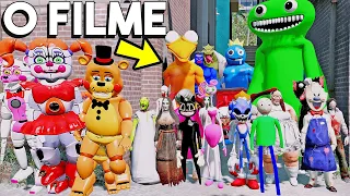 ANIMATRONICS MOVIE VS TODOS OS ANIMATRONICS GOLDEN FREDDY, FREDDY, CHICAS, BONNIE ...(O FILME 22)