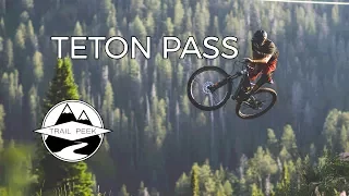 Sending it on Teton Pass! - Mountain Biking Wilson, Wyoming