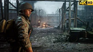 Call of Duty WW2 - Emotional Concentration Camp Zussman Rescue in 4K