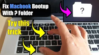 How to Fix Macbook Bootup to a Question Mark ? Folder - macOS Recovery