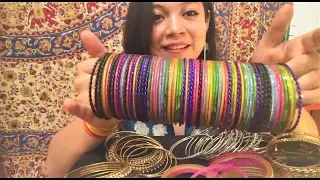 ASMR My Indian Bangle Store * Soft Spoken * Lo-fi sound*