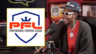 Wiz Khalifa part owner of The PFL an alternative MMA fighting league aired on ESPN