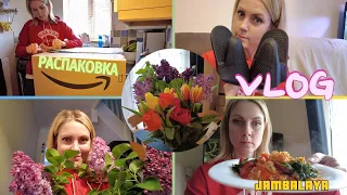 26./04/2024//🔥VLOG//РАСПАКОВКА 📦ДЖАМБАЛАЙЯ 🍽️силиконовая нота ♬//домашние вафли//