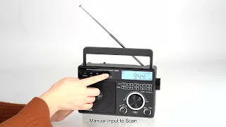 Retekess TR629 Portable Shortwave Radios, Digital Radio AM FM, Digital Tuning , Clock, Recorder