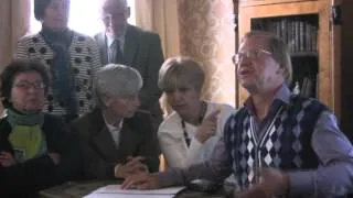 Встреча с потомками Трубецких 13 сентября 2011