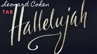 (Leonard Cohen) Hallelujah | On Screen TAB