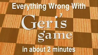 Everything Wrong With Geri's Game in about 2 minutes