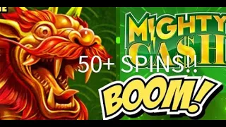 Cash of the Mighty Dragon: 50+ Spins