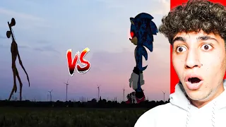 SİREN KAFA VS SONİC.EXE ANİMASYONU! (Siren Head Vs Sonic.Exe)