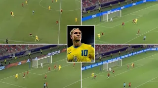 WOW ! 🔥 FANTASTIC ASSIST BY MUDRYK - FANS REACT TO MYKHAILO MUDRYK'S BRILLIANT ASSIST VS SPAIN U21