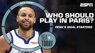 Perk's IDEAL Olympic Starting Five 🇺🇸 + Why FIBA Team USA failed 😳 | NBA Today